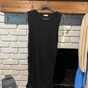 Elegant Black Sleeveless Dress